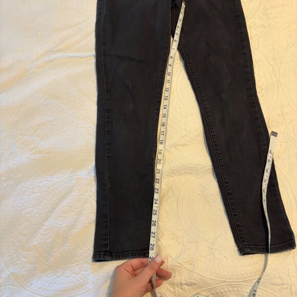 Levi's 721 High Rise Skinny size 30 Black Neutral High Rise Skinny Jeans - Picture 5 of 7